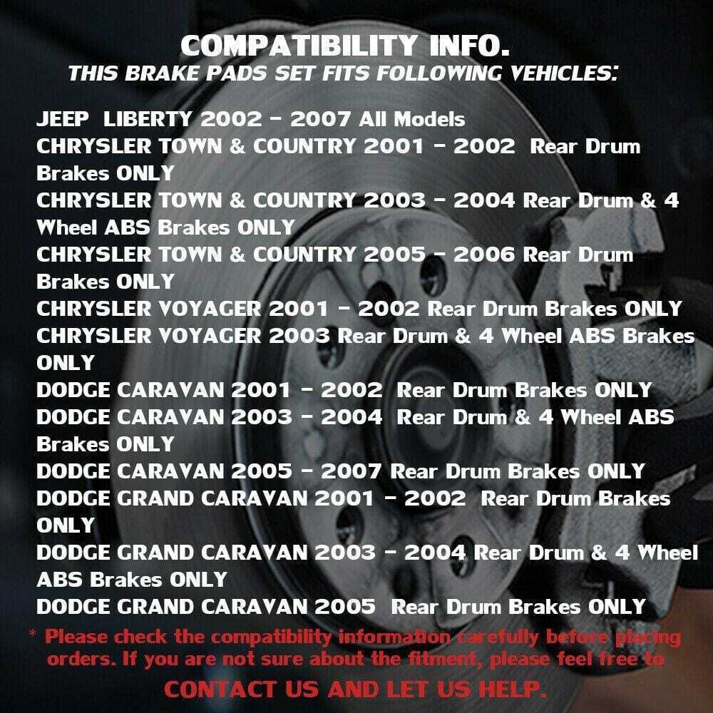 Front Ceramic Brake Pads D856 - Fresh Stock Dated February 2026