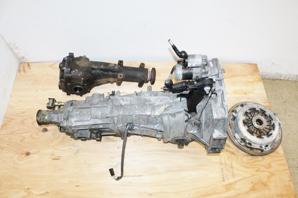 02-03-04 JDM SUBARU IMPREZA WRX 5 SPEED AWD TRANSMISSION 4.11FD MATCHING DIFF - Fresh Stock Dated February 2026