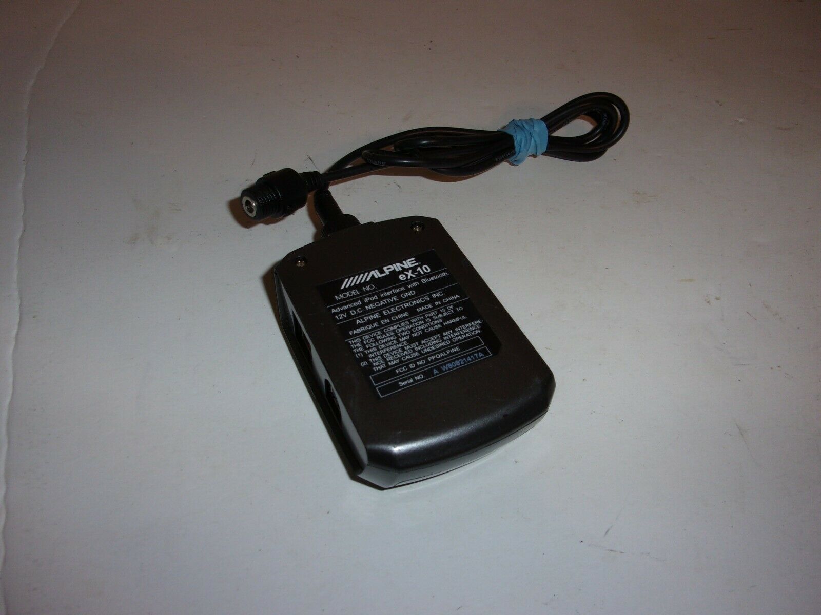 Alpine Interface Module ONLY For eX-10 Dashboard iPod/Bluetooth Controller - Fresh Stock Dated December 2025