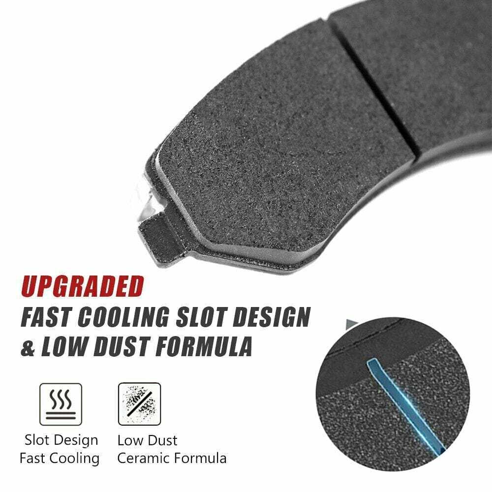 Front Ceramic Brake Pads D856 - Fresh Stock Dated February 2026