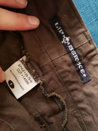 Vintage Lip Service Army Punk Mini Skirt - Fresh Stock Dated February 2026