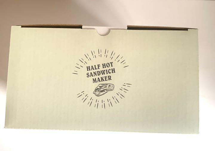 Toffy Ladonna K-HS3-AW Half Sandwich toaster Hot Sandwich Maker Ash White Small - Fresh Stock Dated February 2026