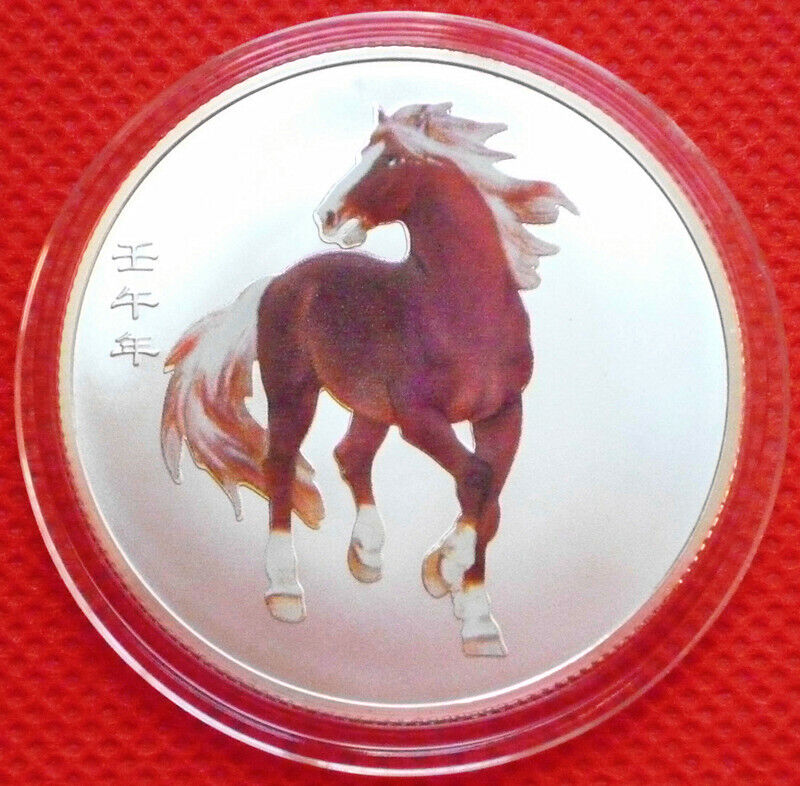 Precious Full Set 12 Pieces of Chinese Lunar Zodiac color Sliver Coin--40mm - Fresh Stock Dated February 2026