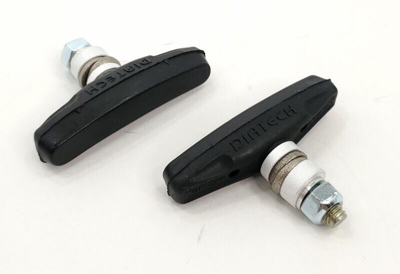 Diatech Hombre Black Threaded Post Brake Pads Rim Brake Shoes 60mm - Fresh Stock Dated February 2026