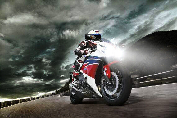 For Kawasaki Ninja 300 EX300 13-17 -2x H7 LED Headlight Bulbs Replace Halogen CG - Fresh Stock Dated March 2026