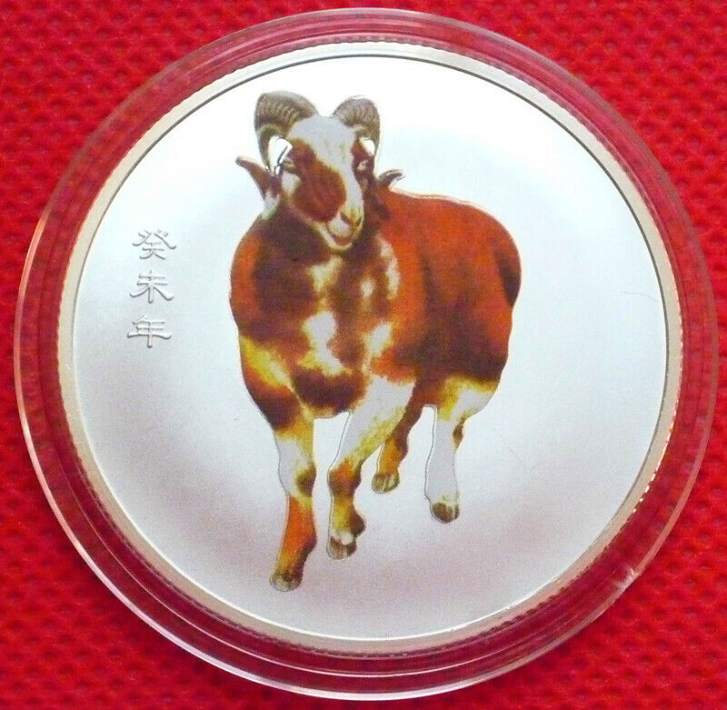 Precious Full Set 12 Pieces of Chinese Lunar Zodiac color Sliver Coin--40mm - Fresh Stock Dated February 2026