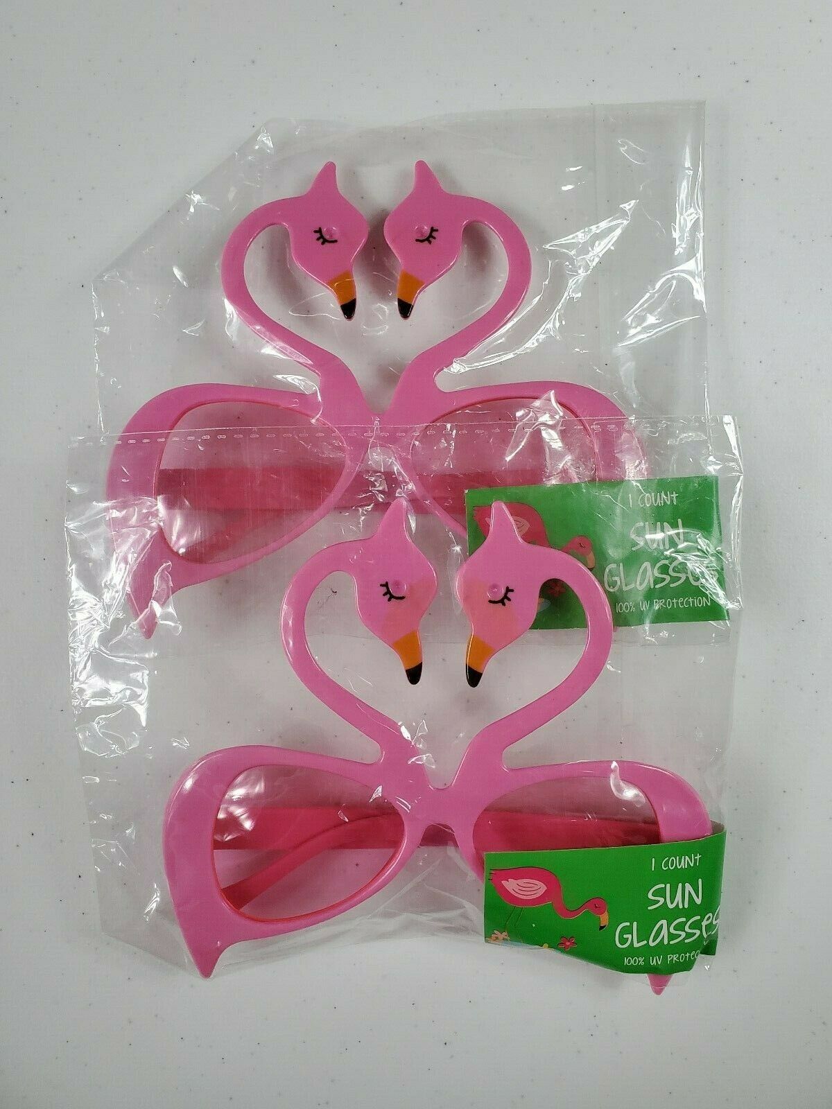 Novelty Sunglasses Flamingos Ice Cream Cones Summer Fun Costume 4 Pair New Q98 - Fresh Stock Dated February 2026