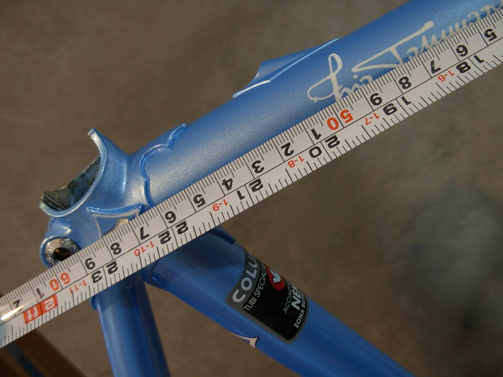 TOMMASINI TECNO 59CM BRAND NEW NEVER BUILT ITALIAN FRAME/FORK FREE SHIP NO RES - Fresh Stock Dated December 2025
