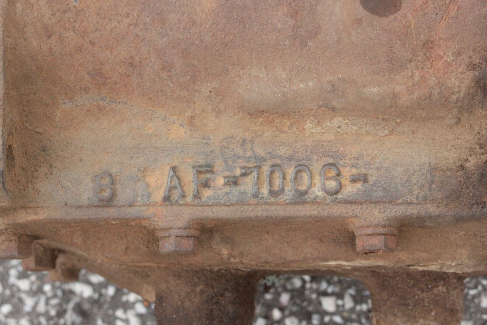 Original 1958-62 Ford Car Truck 3-Speed Manual Transmission Assembly AF-7006 - Fresh Stock Dated February 2026