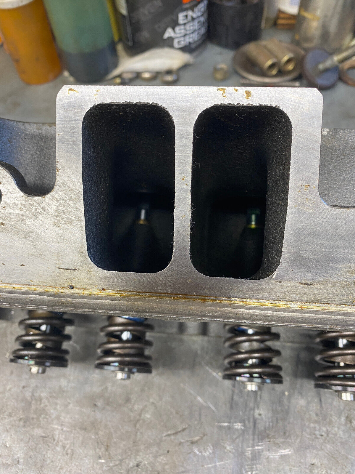 RHS PRO ACTION SBC HEAD 23 degree NEW 235 intake, 2.080-1.60 valves - Fresh Stock Dated February 2026