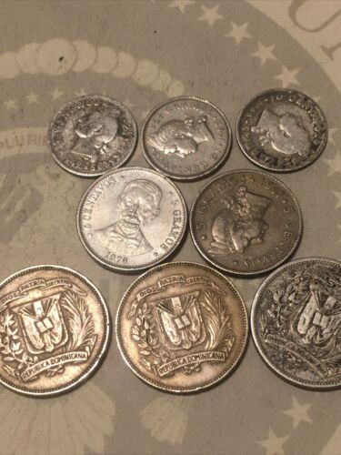 1947 DOMINICAN REPUBLIC Silver Liberty LIBERTO Arms Antique Silver Coin - Fresh Stock Dated February 2026