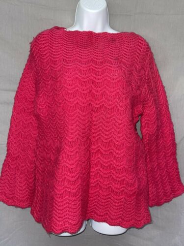 Vintage Lot Of 5 1960s 1970s Mod Hippie Sweater Top Women’s Resale Size S/M Knit - Fresh Stock Dated February 2026