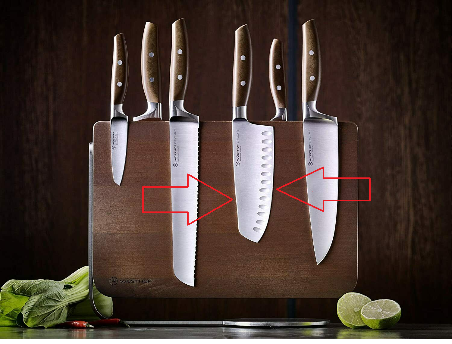 Wusthof Epicure 7 inch Santoku Knife Chef's with Hollow Edge 1010631317/ 3983-EP - Fresh Stock Dated December 2025