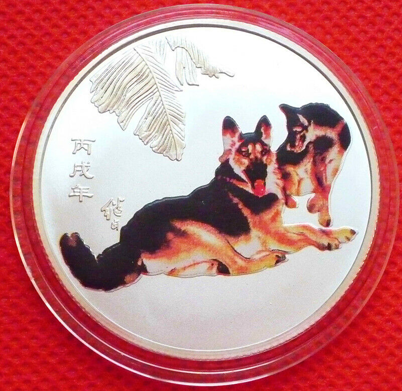 Precious Full Set 12 Pieces of Chinese Lunar Zodiac color Sliver Coin--40mm - Fresh Stock Dated February 2026