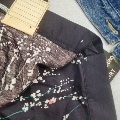 Vintage 70's Wrap Around Skirt size 9/10 Stonybrook Deadstock New Tags Floral - Fresh Stock Dated February 2026