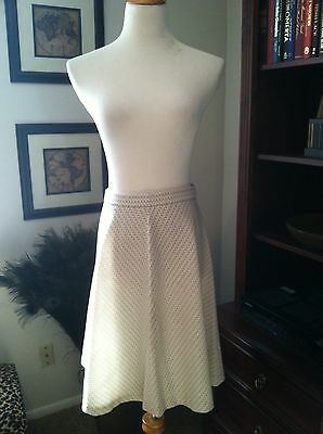 Vintage Checked Knit Full Hgh Waist Midi Skirt and Open Vest - Fresh Stock Dated February 2026