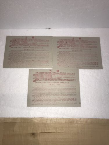 1644-1911 Chinese Old Coins Ancient Cash  10 Coin Set!  Lot Of 3 Sets. - Fresh Stock Dated February 2026