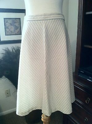 Vintage Checked Knit Full Hgh Waist Midi Skirt and Open Vest - Fresh Stock Dated February 2026