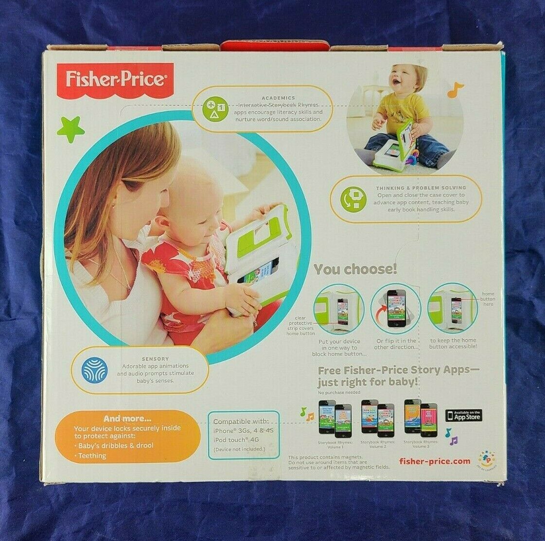 Fisher-Price Storybook Reader for iPhone & iPod Touch Devices - Fresh Stock Dated February 2026