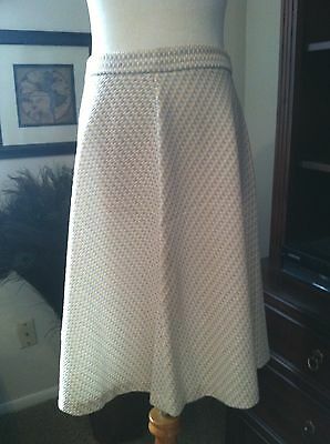 Vintage Checked Knit Full Hgh Waist Midi Skirt and Open Vest - Fresh Stock Dated February 2026