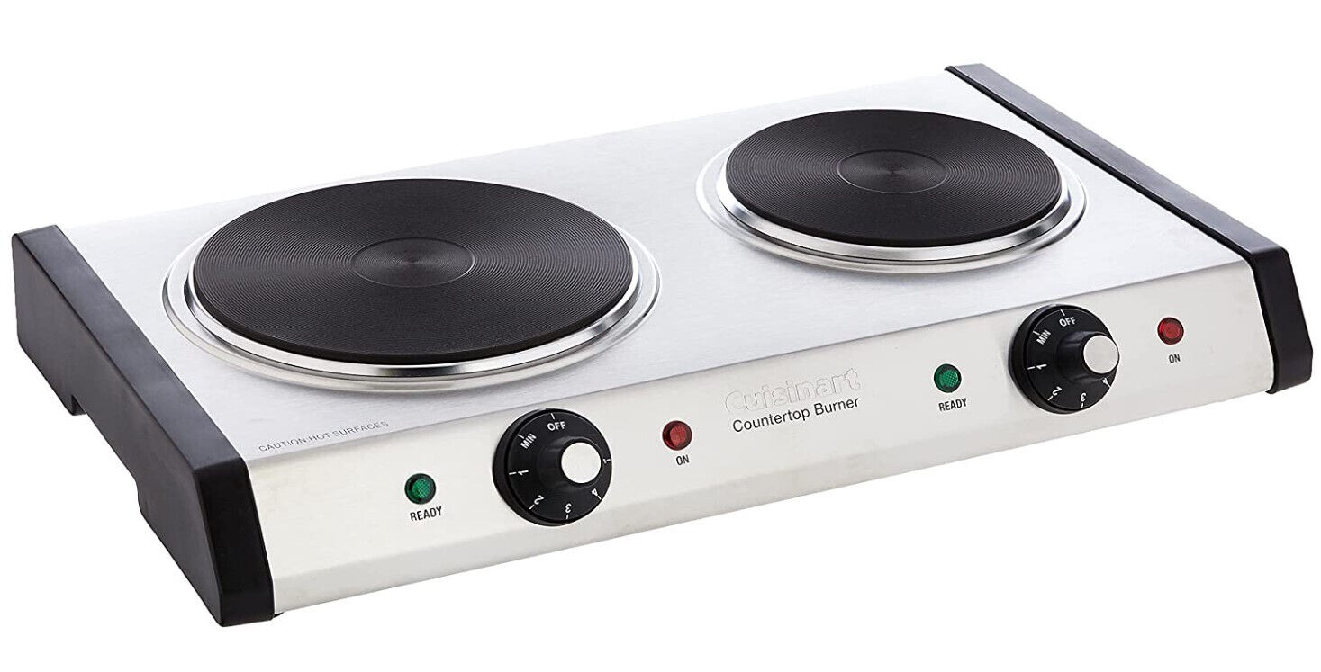 Estufas Electricas Portatil 2 Hornillas Estufa Electrica Para Apartamento Cocina - Fresh Stock Dated February 2026