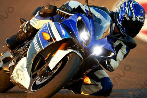 For Kawasaki Z1000 2003-2013 KLR650 2008-17- 2x H7 6000K LED Headlight Bulbs Kit - Fresh Stock Dated February 2026