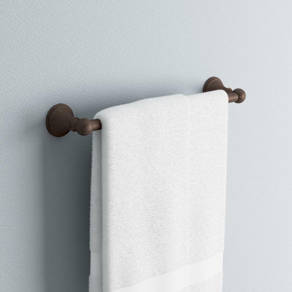 DELTA 138030 Crestfield, Bath Hardware Accessory, 18 Towel Bar, Venetian Bronze - Fresh Stock Dated December 2025