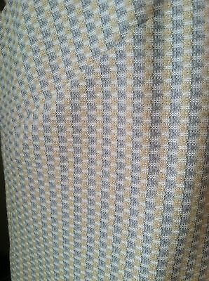 Vintage Checked Knit Full Hgh Waist Midi Skirt and Open Vest - Fresh Stock Dated February 2026