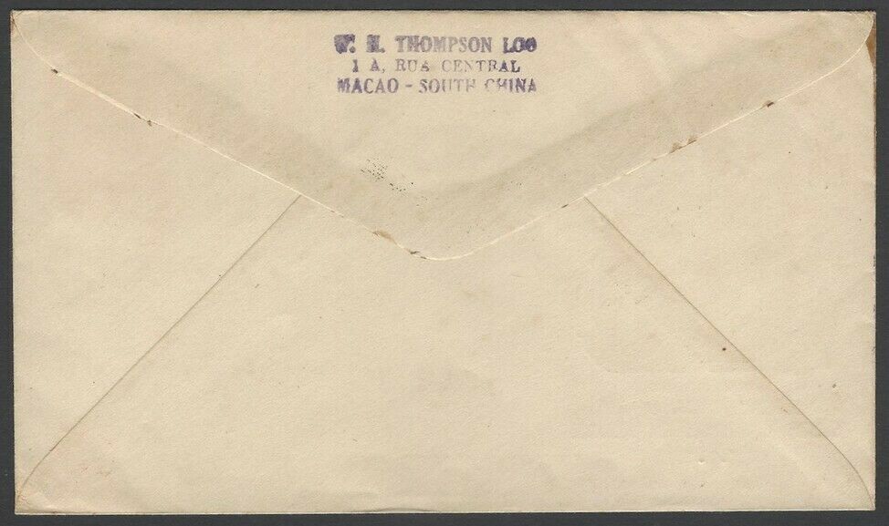 Macau 1953 Flowers 39a on FDC - Fresh Stock Dated February 2026