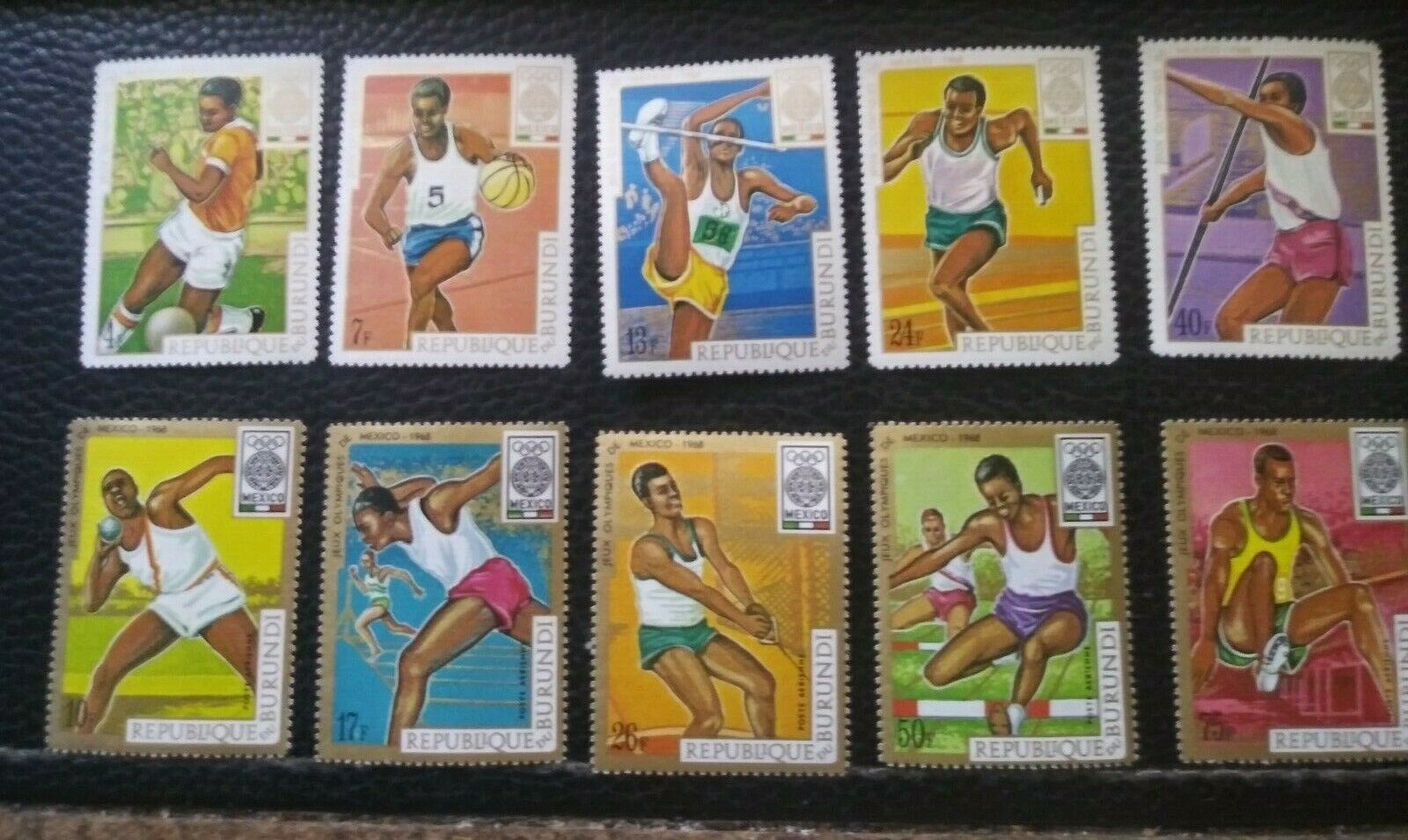 Burundi. Scott's #s 101//C92  MNH. Sports.  sal's stamp store - Fresh Stock Dated December 2025