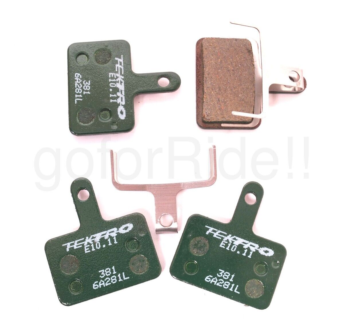 2Pair Tektro Bike E10.11 Disc Brake Pads for OrionSL/Auriga TWIN/e-TWIN/E-Tune - Fresh Stock Dated February 2026