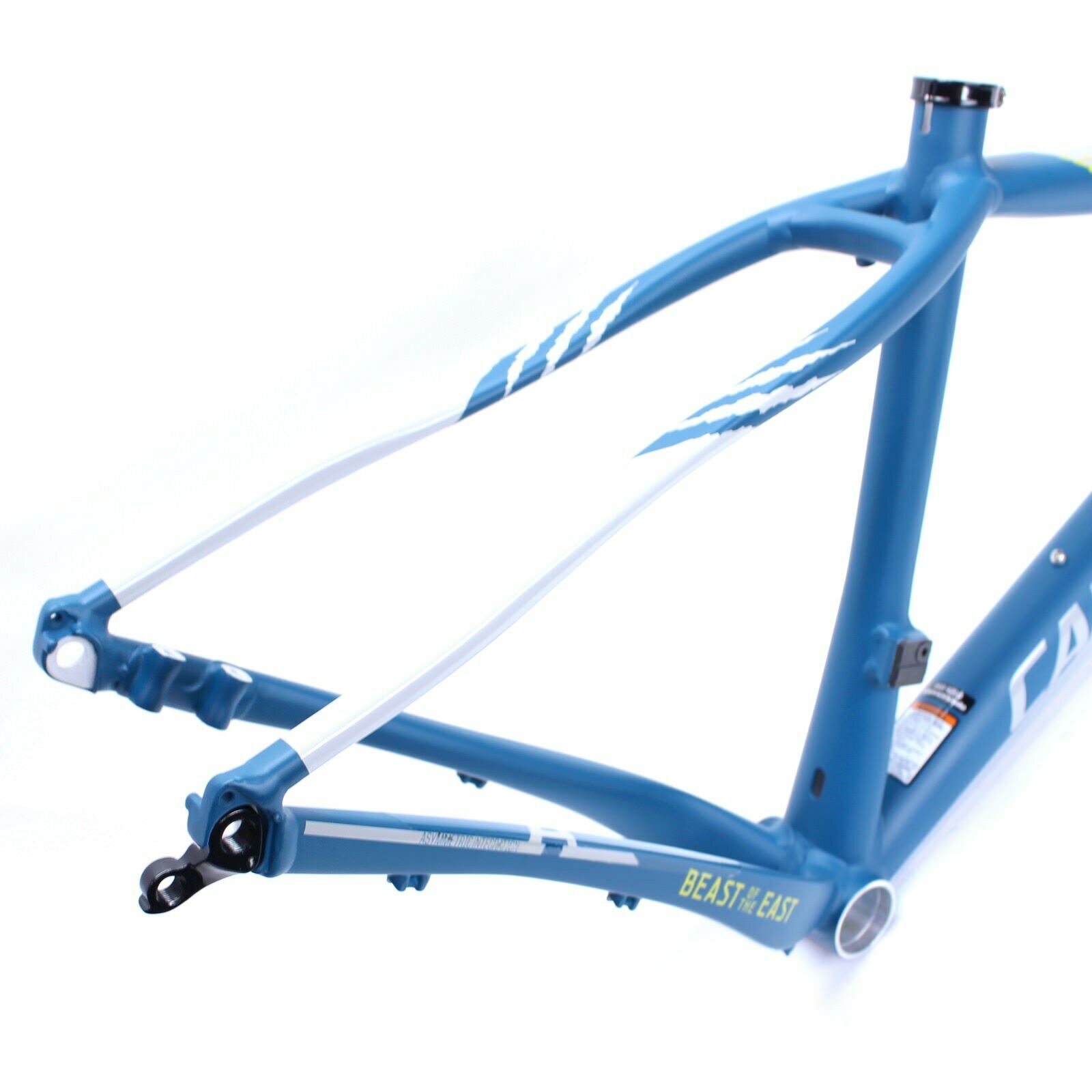 Cannondale 2016 Beast of the East Frame Only Medium Teal w/ Yellow NOS - Fresh Stock Dated February 2026