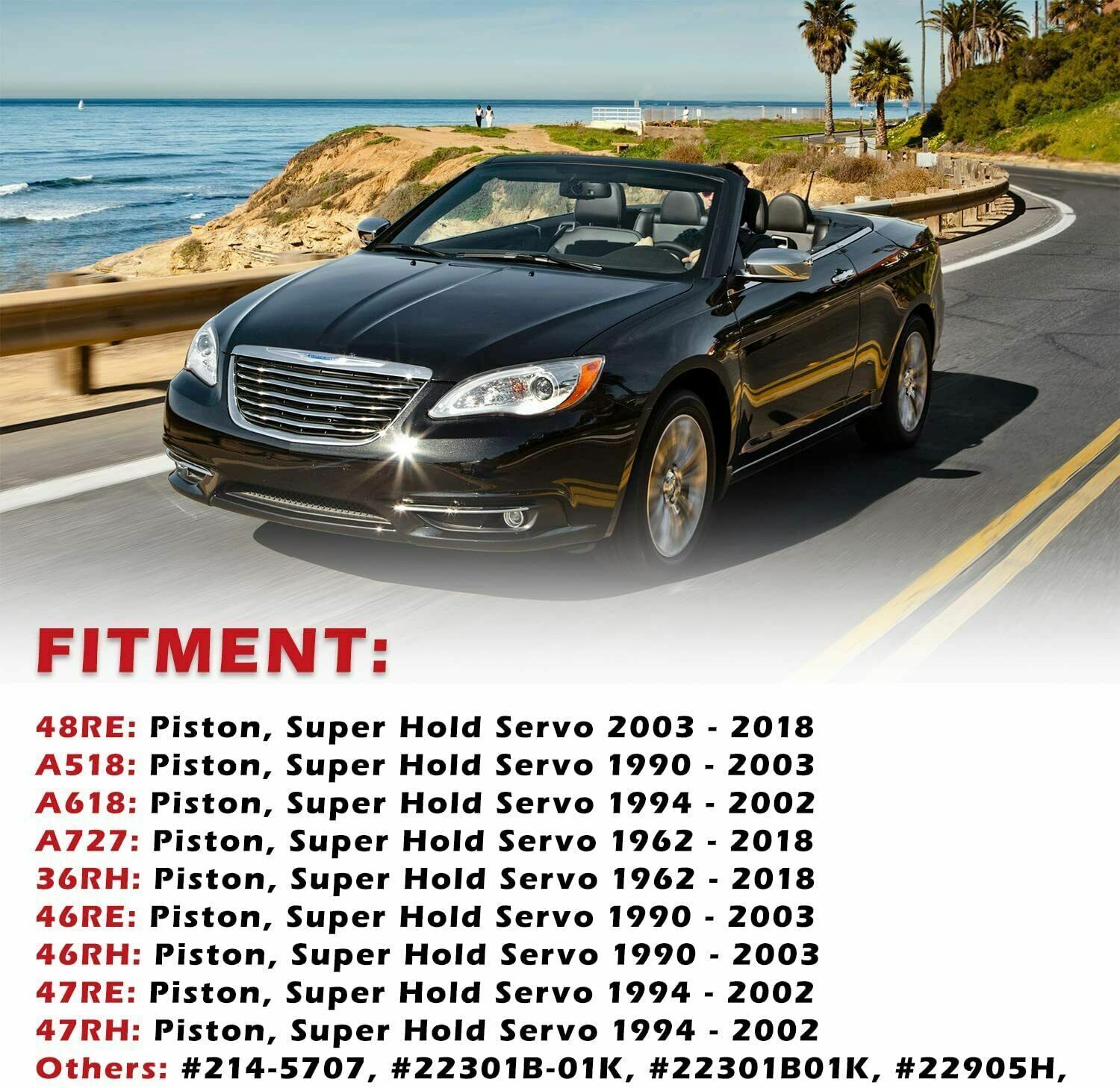 22301B-01K 2nd Gear Super Hold Servo For Dodge 46RE 47RE 47RH 48RE A618 A727 - Fresh Stock Dated February 2026