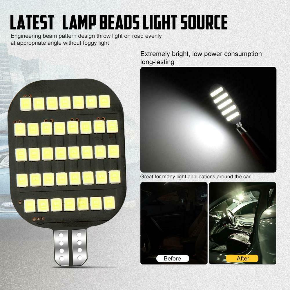 2x 168 2825 LED License Plate Bulbs for Harley Davidson FLHTCUTG Tri Glide Ultra - Fresh Stock Dated February 2026