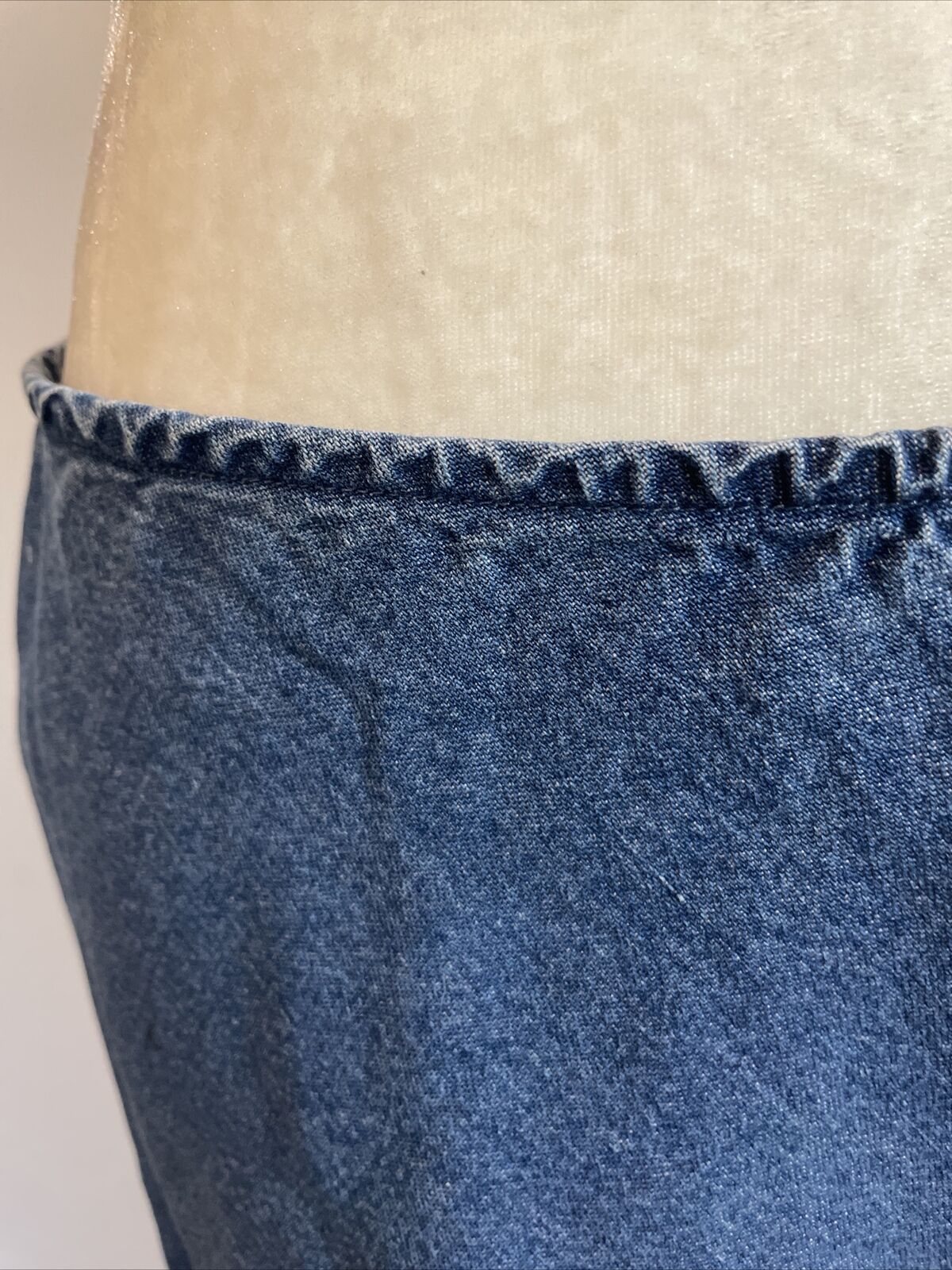 HAIRSTON ROBERSON ROPA Sz 8 Blue Denim Maxi Long Skirt Cotton Western Vintage - Fresh Stock Dated February 2026