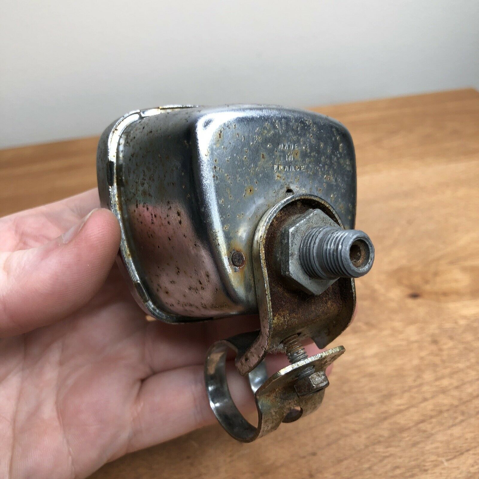 VINTAGE SCHWINN APPROVED CHROME BIKE SPEEDOMETER HEAD HURET BICYCLE - Untested - Fresh Stock Dated December 2025