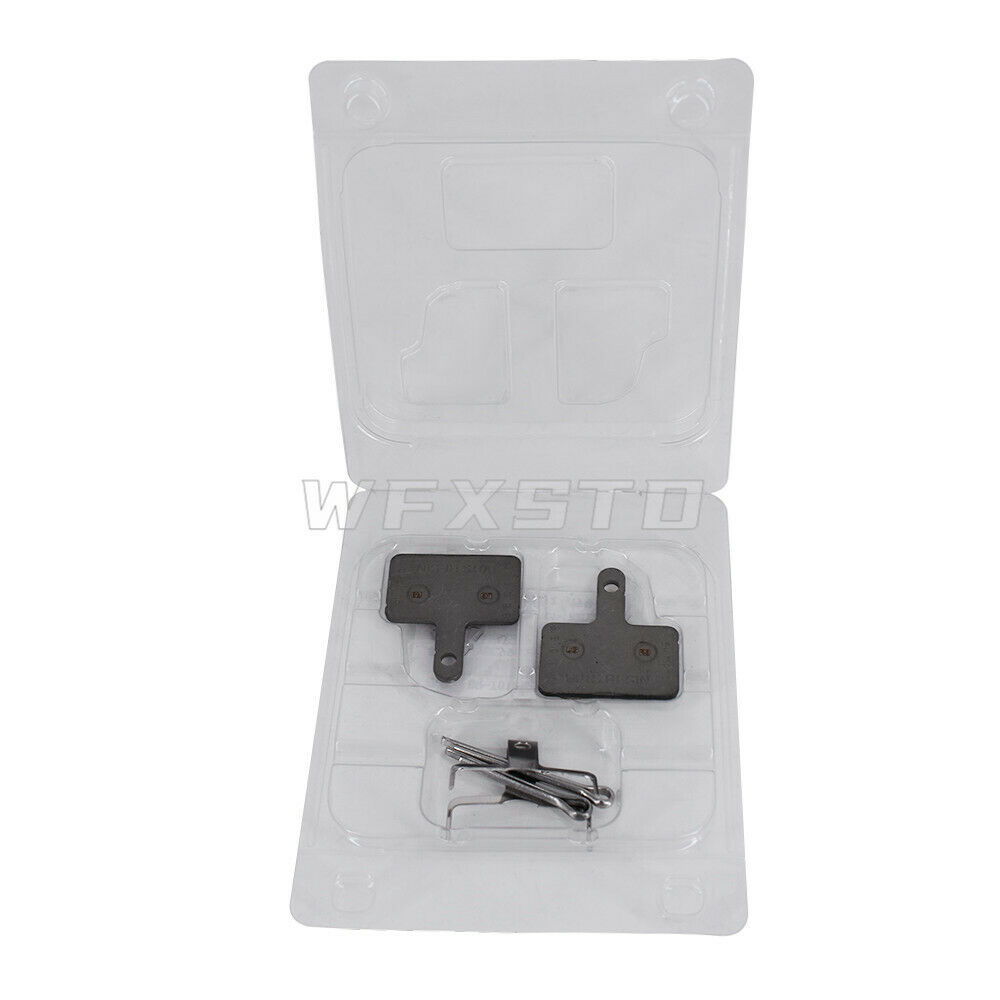 2 Pairs Shimano B01S Resin Disc Brake Pads for M315 M355 M395 M465 Acera Alivio - Fresh Stock Dated February 2026