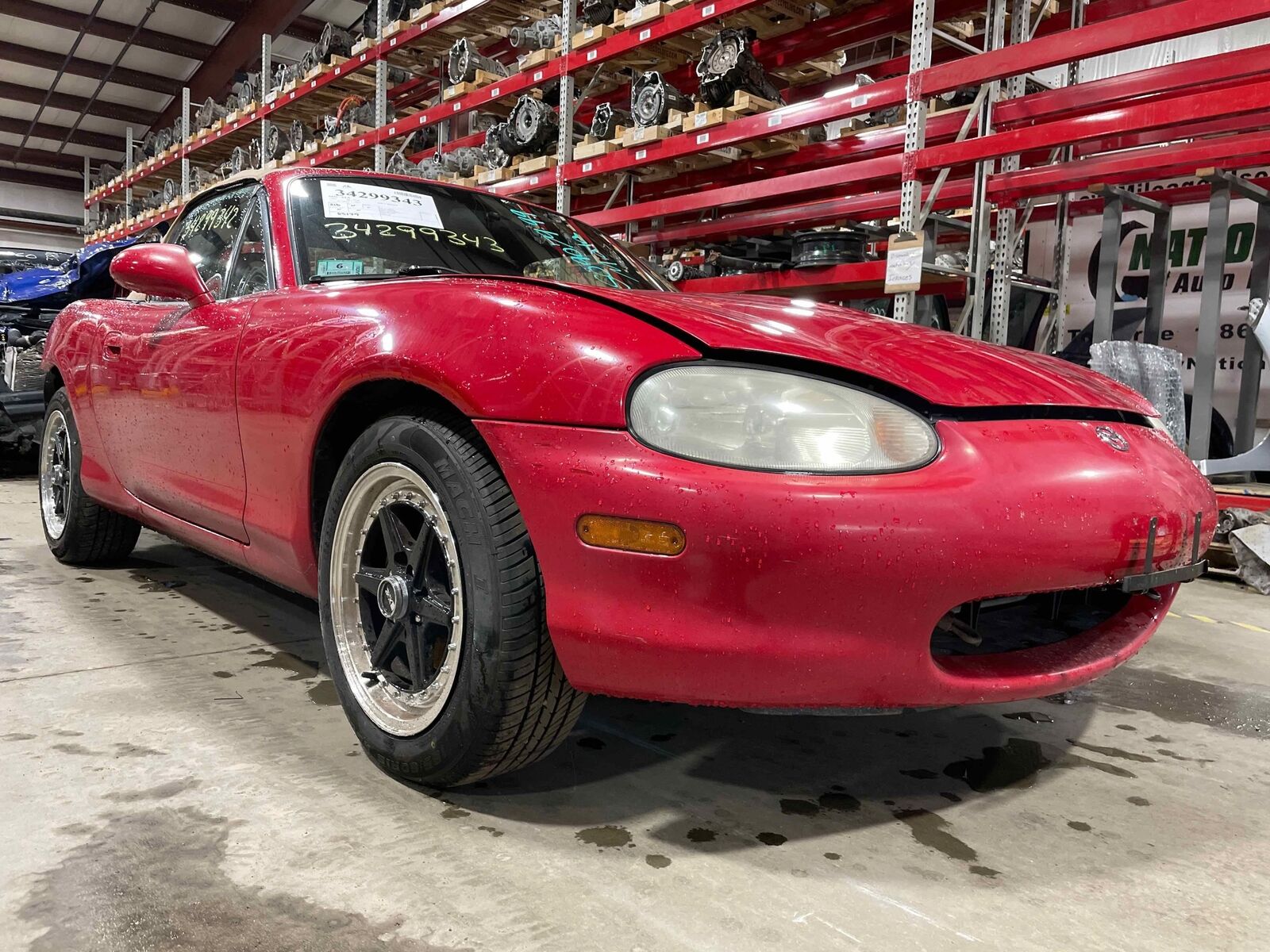 1999 MAZDA MIATA 5-SPEED MANUAL TRANSMISSION ASSEMBLY 99-05 WITH 85K MILES - Fresh Stock Dated February 2026