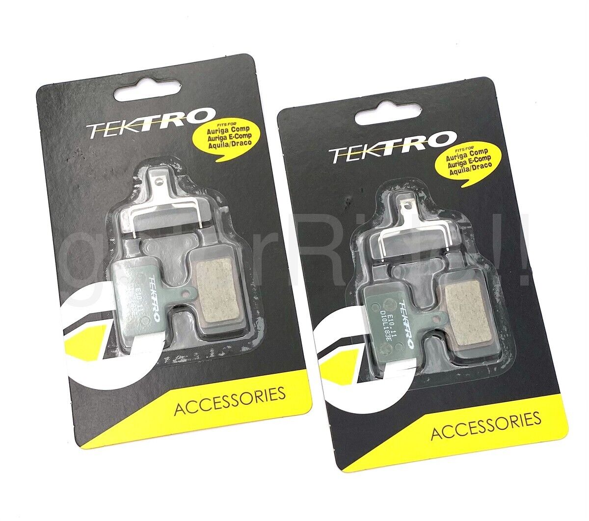 2Pair Tektro Bike E10.11 Disc Brake Pads for OrionSL/Auriga TWIN/e-TWIN/E-Tune - Fresh Stock Dated February 2026