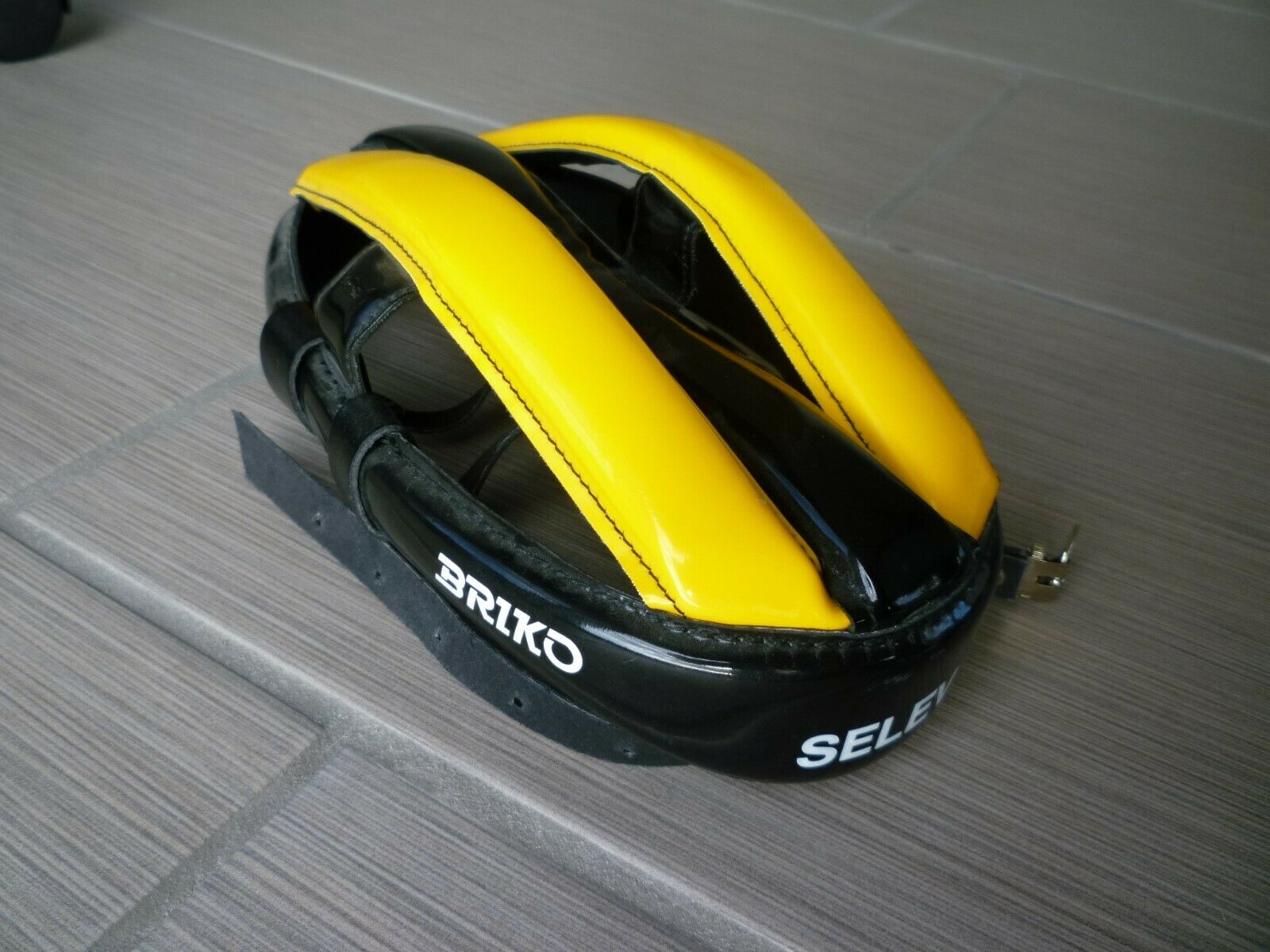 SELEV Patent Leather Hairnet Cycling Helmet (Eroica) - NOS - Size L/XL - Fresh Stock Dated December 2025