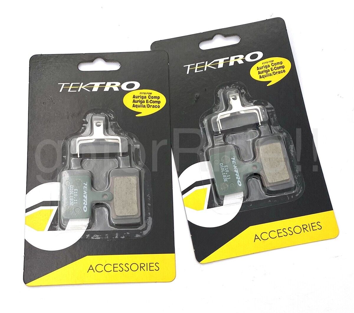 2Pair Tektro Bike E10.11 Disc Brake Pads for OrionSL/Auriga TWIN/e-TWIN/E-Tune - Fresh Stock Dated February 2026