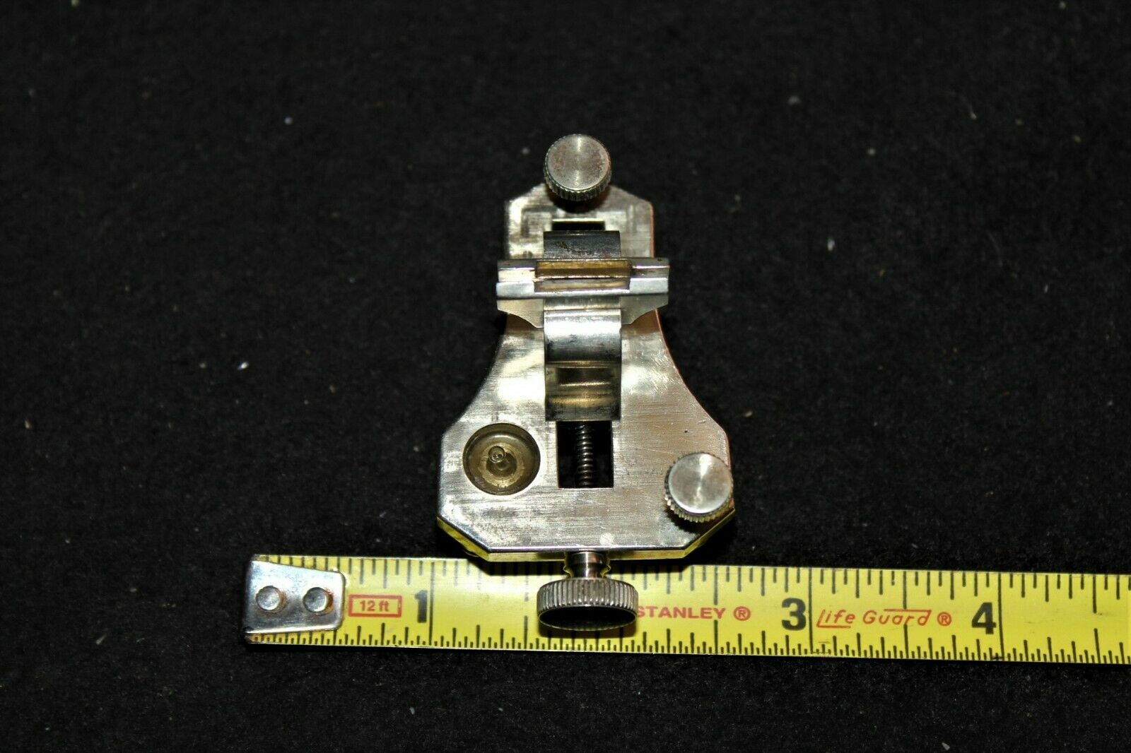 antique watchmaker's poising tool  brass German - Fresh Stock Dated February 2026