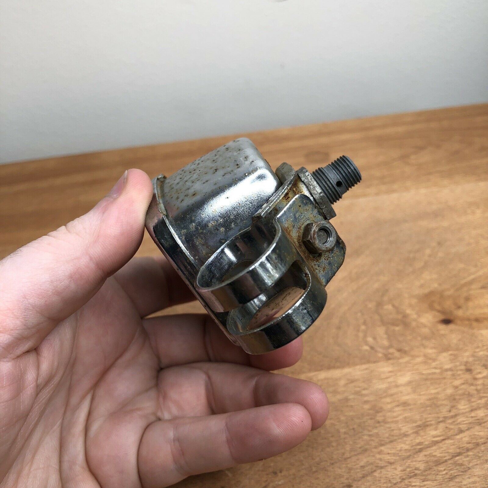 VINTAGE SCHWINN APPROVED CHROME BIKE SPEEDOMETER HEAD HURET BICYCLE - Untested - Fresh Stock Dated December 2025