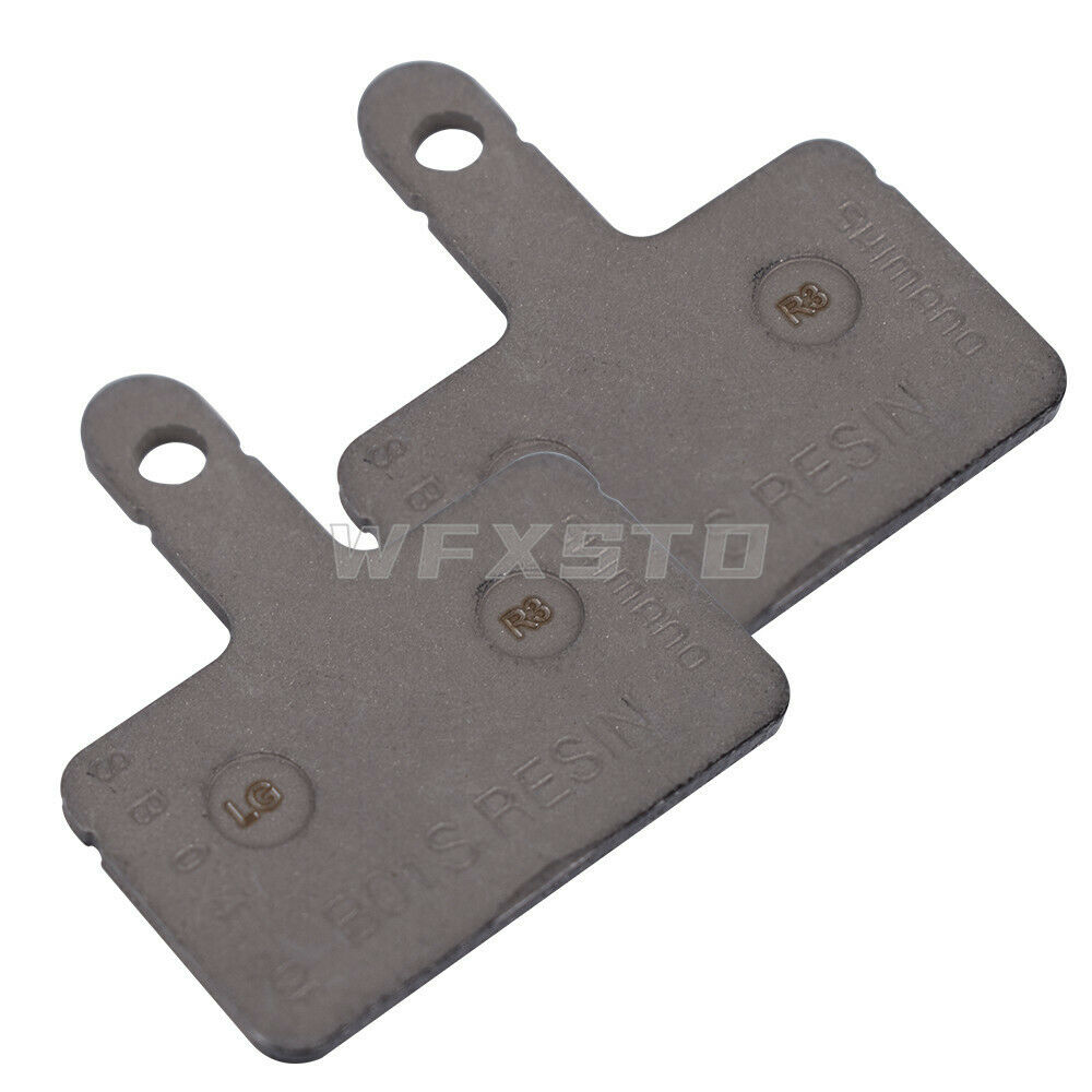 2 Pairs Shimano B01S Resin Disc Brake Pads for M315 M355 M395 M465 Acera Alivio - Fresh Stock Dated February 2026
