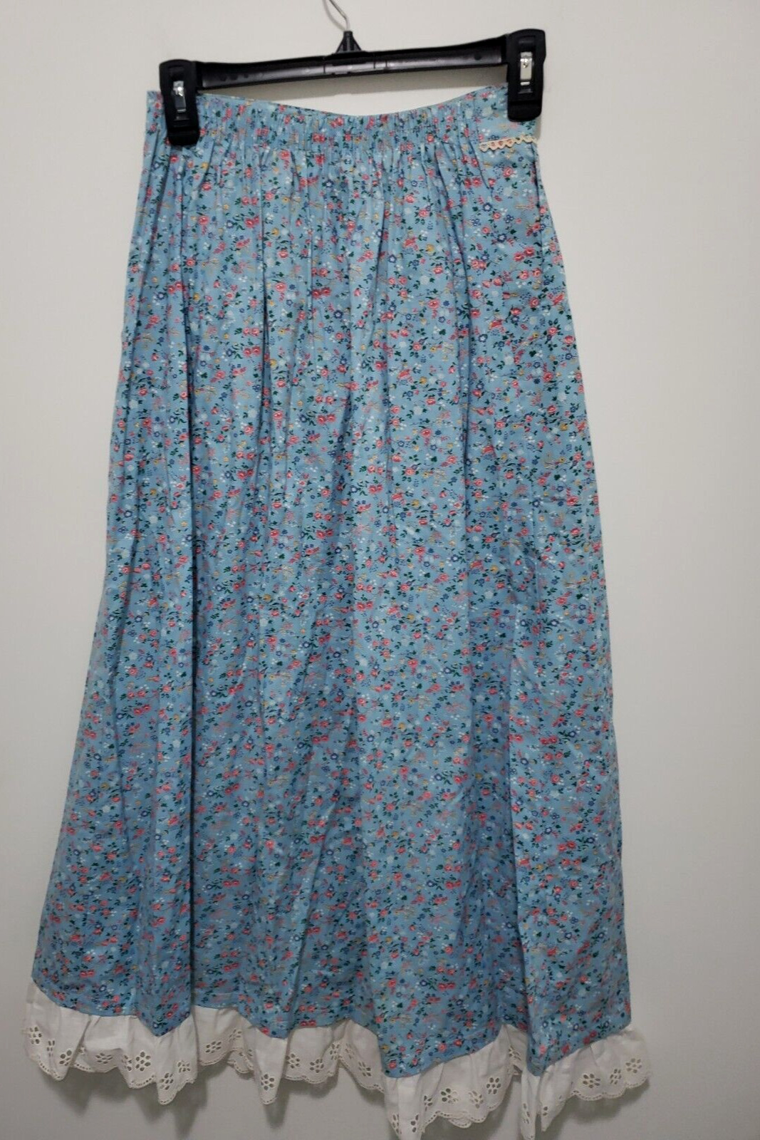VTG Alcazar USA size 9/10 Button Long Skirt Prairie Boho Floral Gunne Style maxi - Fresh Stock Dated March 2026