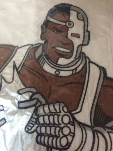 Pottery barn kid Cyborg bed pillow Sham cover 20X20 super hero Gift - Fresh Stock Dated December 2025