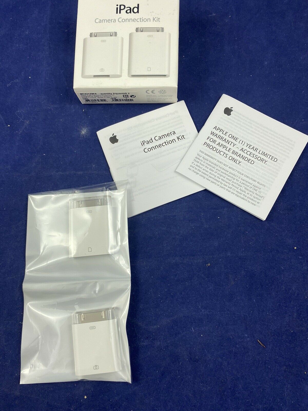 Apple - iPad Camera Connection Kit open box appears new - Fresh Stock Dated February 2026