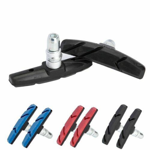 1/2 Pairs Mountain Bike BMX V Brake Blocks Bicycle Break Pad Shoes 3 Color USA - Fresh Stock Dated February 2026