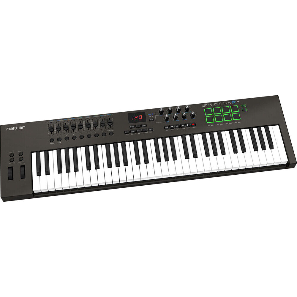 Nektar Technology Impact LX61+ 61-Key USB MIDI Controller Keyboard - Fresh Stock Dated February 2026
