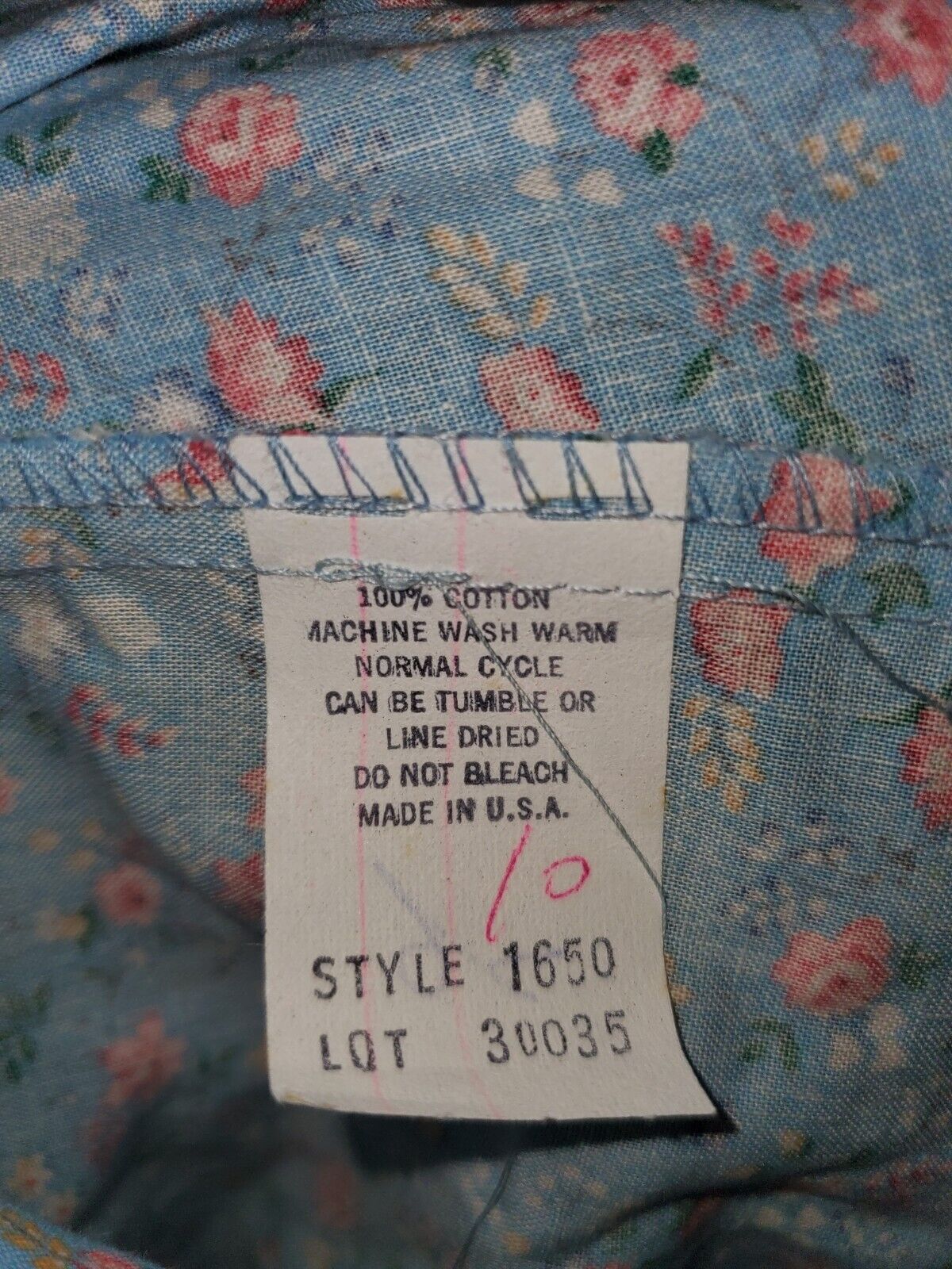 VTG Alcazar USA size 9/10 Button Long Skirt Prairie Boho Floral Gunne Style maxi - Fresh Stock Dated March 2026